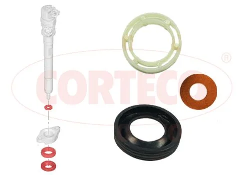 Conjunto de Anéis de Vedação, válvula de injeção CORTECO 49445011
