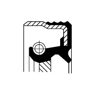 Shaft Seal, automatic transmission CORTECO 49451278