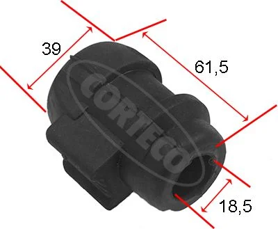 Suporte, barra estabilizadora CORTECO 80001465
