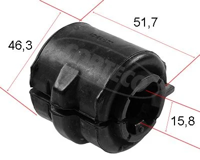 Mounting, stabiliser bar CORTECO 80005085