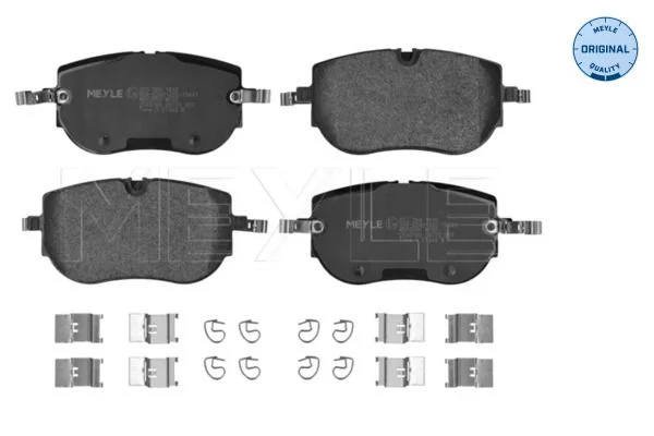 Brake Pad Set, disc brake MEYLE 025 264 1616