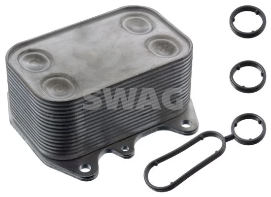 Arrefecedor de óleo, óleo do motor SWAG 30 10 3463