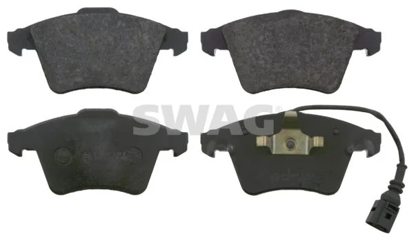 Conjunto de pastilhas de travão de disco SWAG 30 91 6462