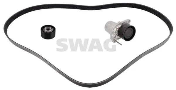 Polia tensionadora, correia em V SWAG 33 10 9224