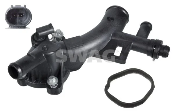 Flange do líquido de arrefecimento SWAG 40 10 3086
