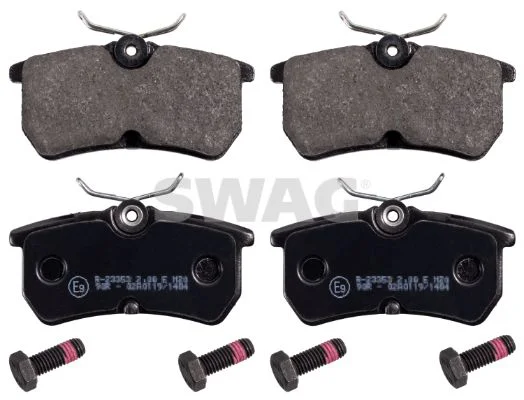 Brake Pad Set, disc brake SWAG 50 91 6167