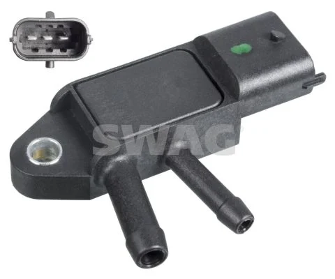 Sensor, pressão de escape SWAG 55 10 3171