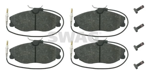 Brake Pad Set, disc brake SWAG 62 91 6257