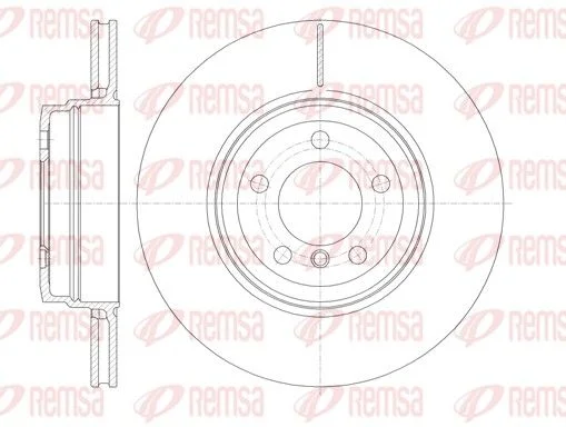 Brake Disc REMSA 61141.10