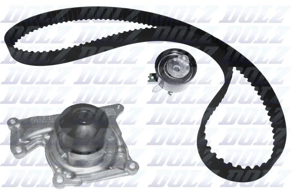Vandens siurblio ir paskirstymo diržo komplektas DOLZ KD103