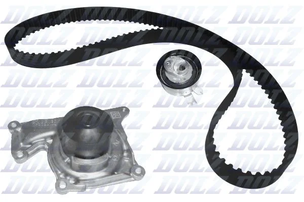 Bomba d'água e kit de correia dentada DOLZ KD113