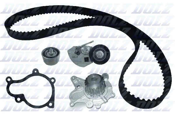 Bomba d'água e kit de correia dentada DOLZ KD183