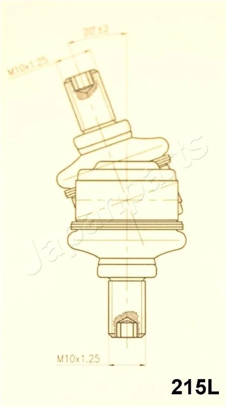 Link/Coupling Rod, stabiliser bar JAPANPARTS SI-215L