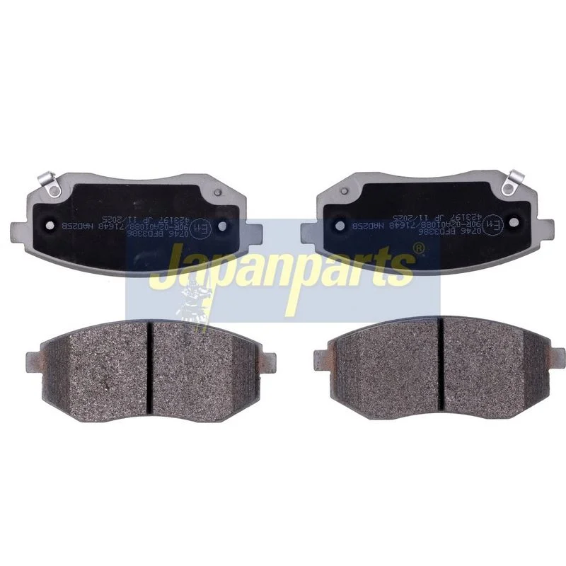 Brake Pad Set, disc brake JAPANPARTS PA-0746AF