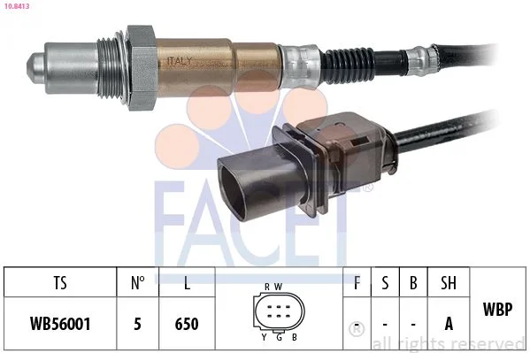 Oxygen Sensor facet 10.8413
