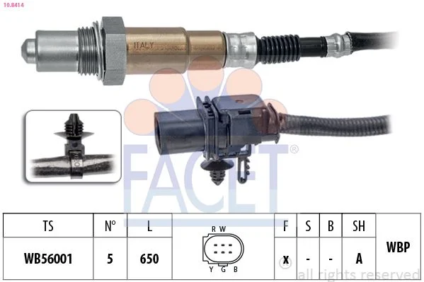 Oxygen Sensor facet 10.8414