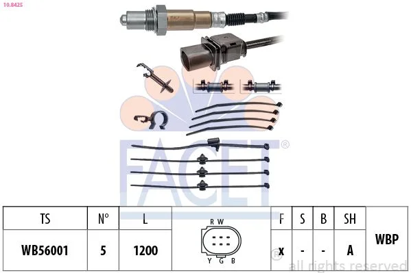 Oxygen Sensor facet 10.8425