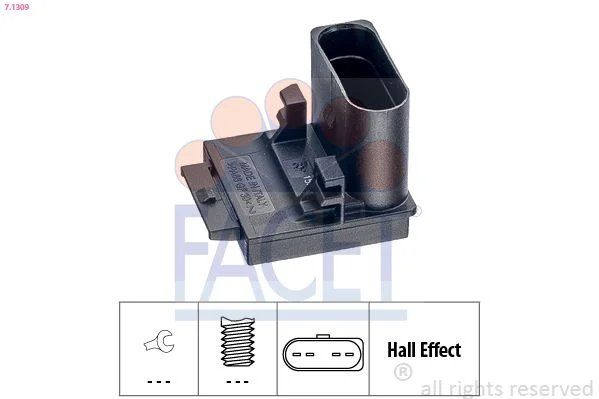 Switch, clutch control (cruise control) facet 7.1309