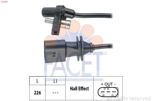 833 facet 9.0759