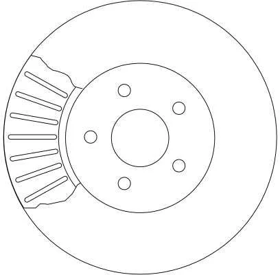 Brake Disc TRW DF4147