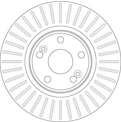 Brake Disc TRW DF6233S
