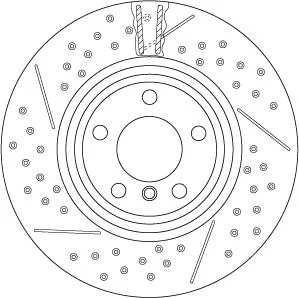 Brake Disc TRW DF6606S