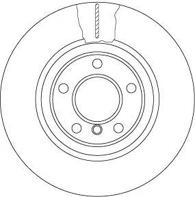 Brake Disc TRW DF6616S