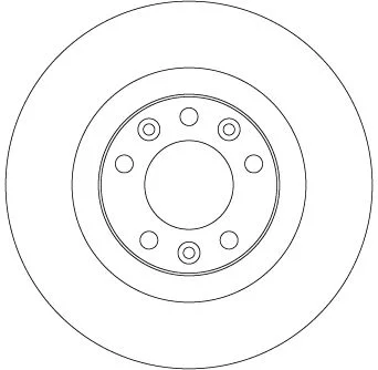 Brake Disc TRW DF6667