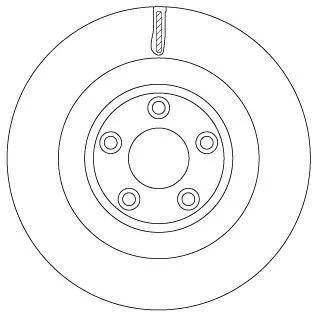 Brake Disc TRW DF6816S
