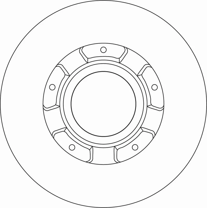 Brake Disc TRW DF6963S