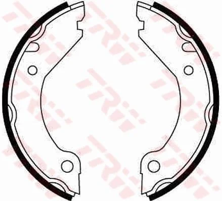 Brake Shoe Set, parking brake TRW GS8204