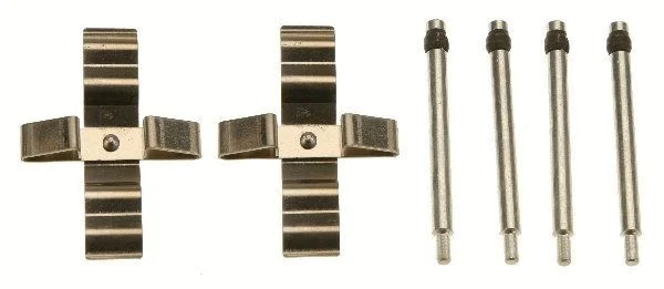 Kit de acessórios, pastilha de travão de disco TRW PFK631