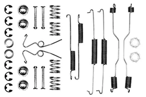 Kit de acessórios, sapatas de travão TRW SFK111
