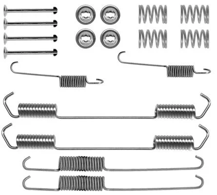 Kit de acessórios, sapatas de travão TRW SFK254