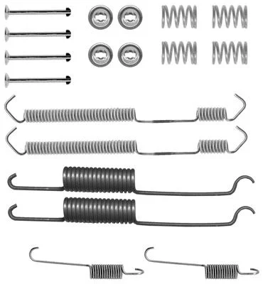Kit de acessórios, sapatas de travão TRW SFK256