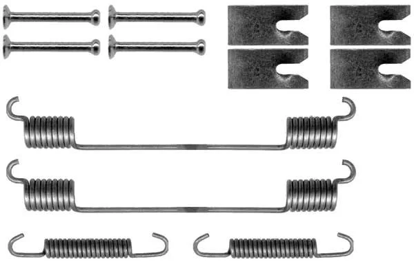 Kit de acessórios, sapatas de travão TRW SFK351