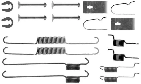 Kit de acessórios, sapatas de travão TRW SFK352