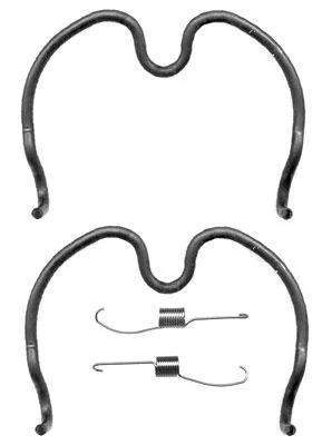 Kit de acessórios, sapatas de travão TRW SFK372