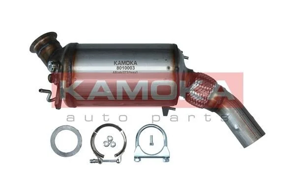 Filtro de partículas de fuligem, sistema de escape KAMOKA 8010003