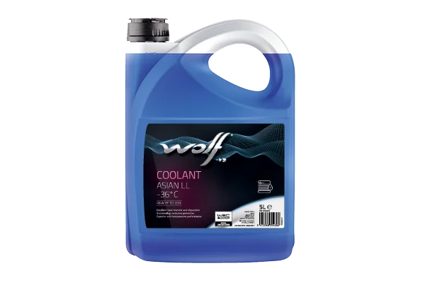 Antifreeze COOLANT ASIAN LL -36°C WOLF 1052694