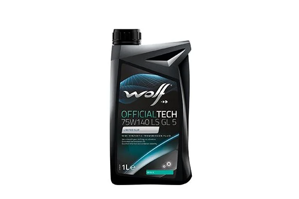 Transmission Oil OFFICIALTECH 75W140 LS GL 5 WOLF 8304200