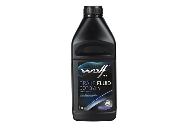 Óleo de travões BRAKE FLUID DOT 3&4 WOLF 8307805