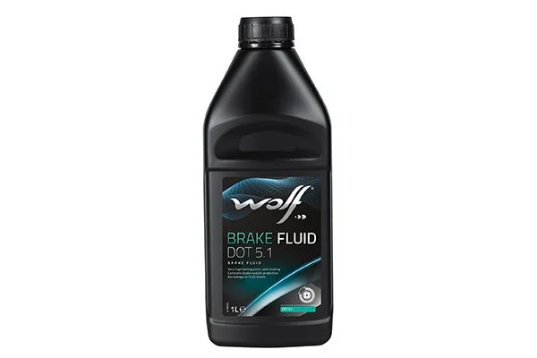 Óleo de travões Brake Fluid DOT 5.1 WOLF 8308307