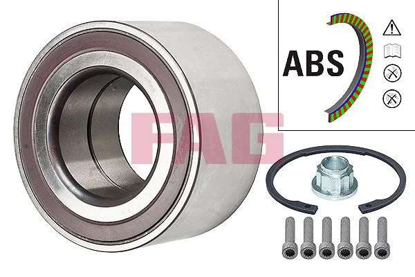 Kit de rolamentos de roda FAG 713 6106 30
