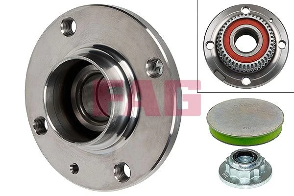 Kit de rolamentos de roda FAG 713 6106 60