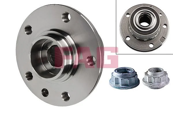 Kit de rolamentos de roda FAG 713 6107 60