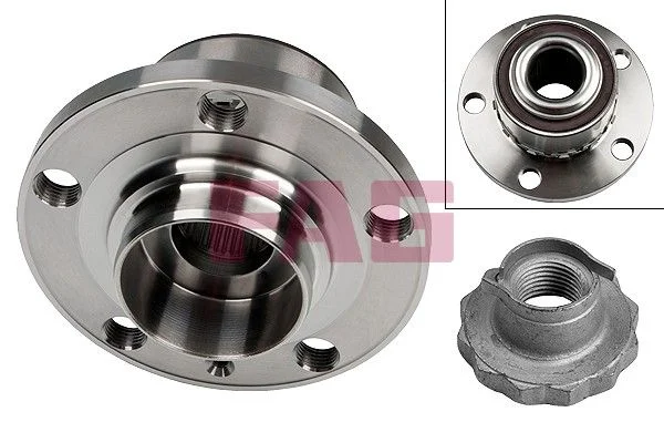 Kit de rolamentos de roda FAG 713 6108 20