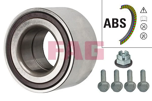 Kit de rolamentos de roda FAG 713 6122 70