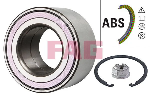 Kit de rolamentos de roda FAG 713 6157 90