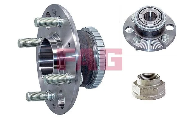 Kit de rolamentos de roda FAG 713 6171 10